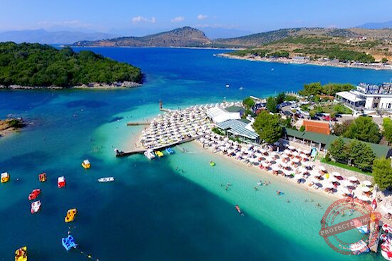 Ksamil Beach Albania Tourist Places Ksamil Beach Albania Tourist Places