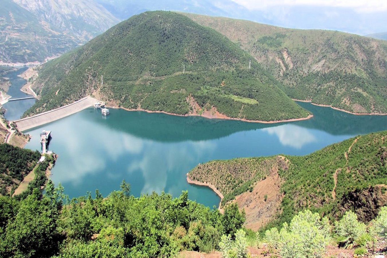 Lake of Fierza