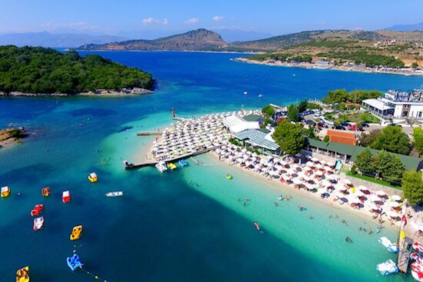 Ksamil Islands Albania Tourist Places